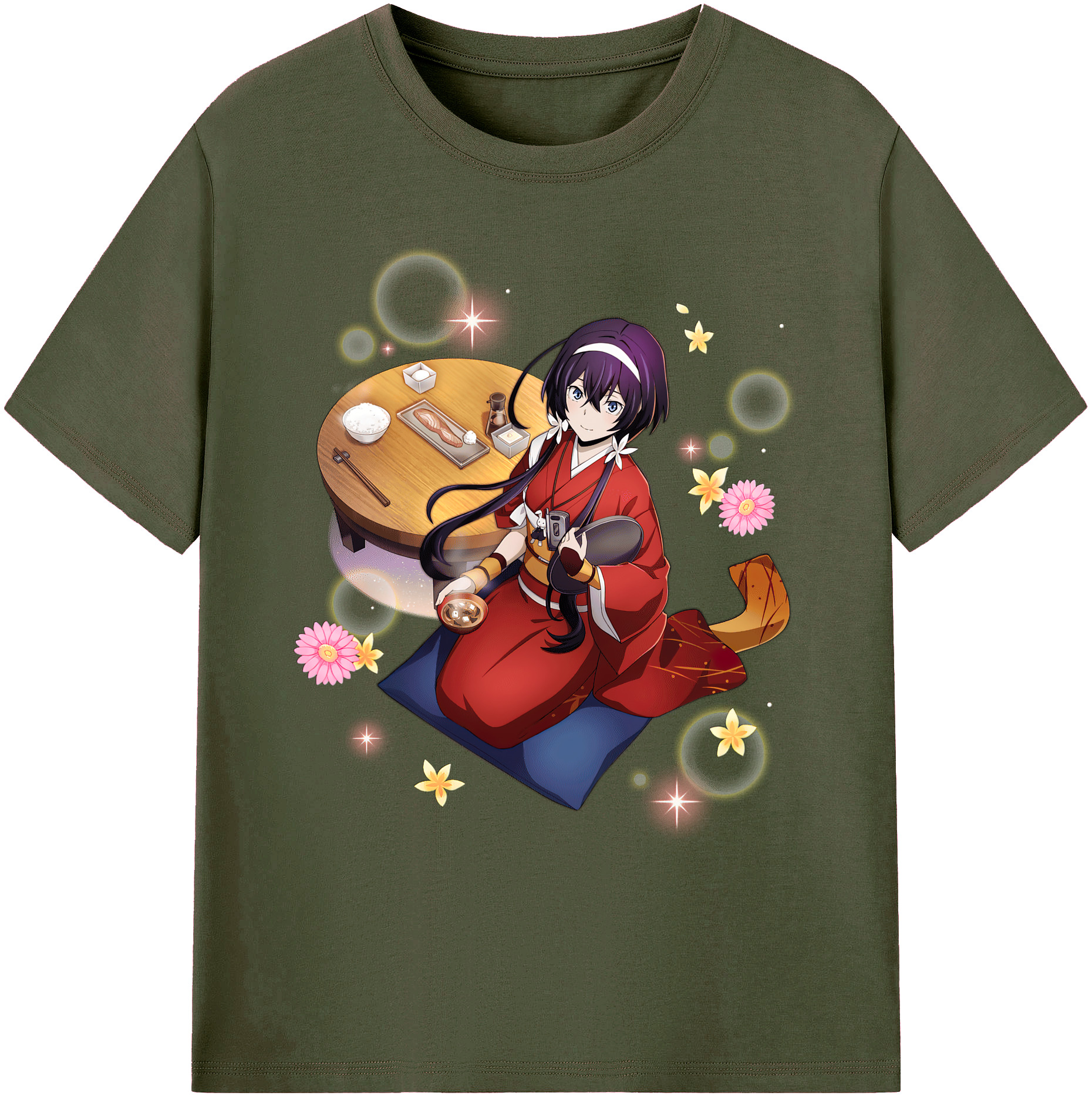 （画像用） 文豪ストレイドッグス Bungo Stray Dogs 綿100％ メンズ半袖Tシャツ｜肌触りやわらか＆通気性
